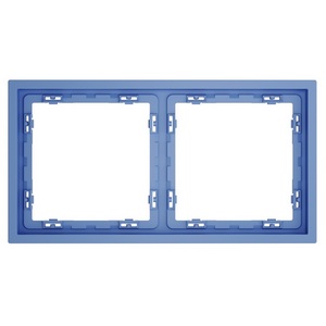 Изображение товара Рамка пластиковая на 2 поста (деним) Voltum S70 VLS100215