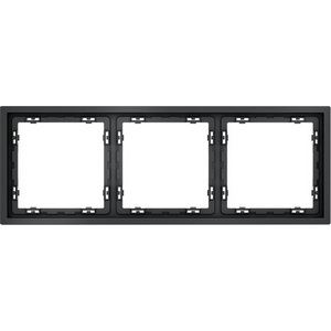 Изображение товара Рамка на 3 поста (графит) Voltum S70 VLS100307