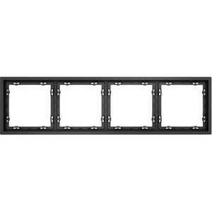 Изображение товара Рамка на 4 поста (графит) Voltum S70 VLS100407