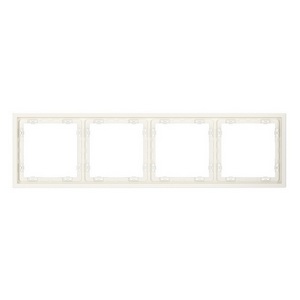 Изображение товара Рамка пластиковая на 4 пост (хлопок) Voltum S70 VLS100413