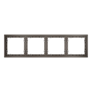 Изображение товара Рамка пластиковая на 4 пост (капучино) Voltum S70 VLS100414