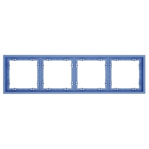 Изображение товара Рамка пластиковая на 4 поста (деним) Voltum S70 VLS100415