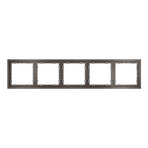 Изображение товара Рамка пластиковая на 5 пост (капучино) Voltum S70 VLS100514