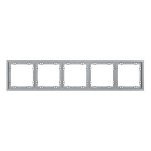 Изображение товара Рамка пластиковая на 5 постов (серый) Voltum S70 VLS100516