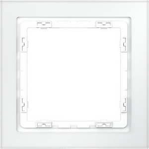 Изображение товара Рамка на 1 пост (белый, матовый, стекло) Voltum S70 VLS110102