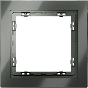 Изображение товара Рамка на 1 пост (титан, стекло) Voltum S70 VLS110106