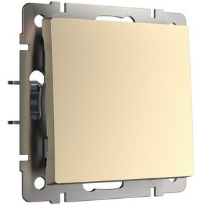 Изображение товара Выключатель встраиваемый одноклавишный (шампань) Werkel W1110011 (a050869)