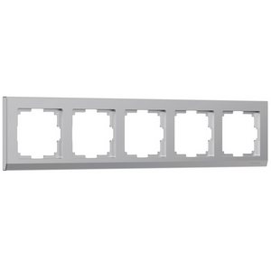 Изображение товара Рамка на 5 постов Stark (серебряный) Werkel W0051806 (a050907)