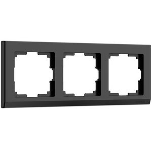 Изображение товара Рамка на 3 поста Stark (черный) Werkel W0031808 (a050925)