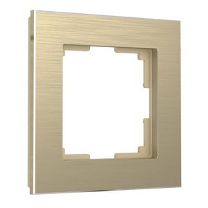 Изображение товара Рамка на 1 пост Aluminium (шампань) Werkel W0011711 (a052312)
