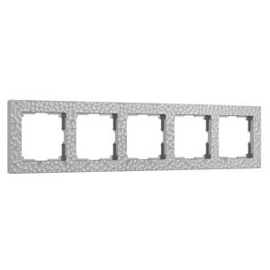 Изображение товара Рамка на 5 постов Hammer (серебряный) Werkel W0052406 (a052530)