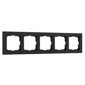Изображение товара Рамка на 5 постов Hammer (черный) Werkel W0052408 (a052531)