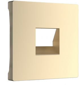 Изображение товара Накладка для телефонной розетки RJ-11 (шампань) Werkel W1192011 (a052541)