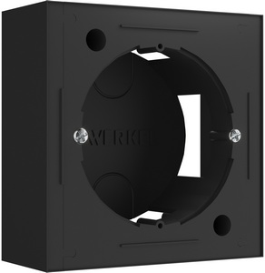 Изображение товара Коробка для накладного монтажа (черный) Werkel W8000008 (a053528)