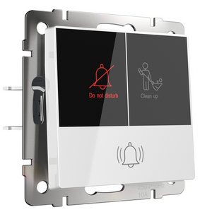 Изображение товара Кнопка звонка с индикацией для отелей (белый) Werkel W1114601 (a054308)