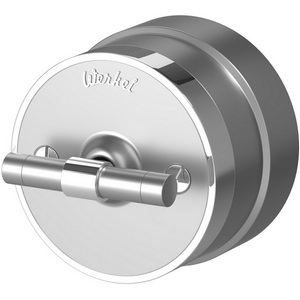 Изображение товара Переключатель / выключатель одноклавишный Vintage (серебро матовый/хром) Werkel W5812054 (a055916)