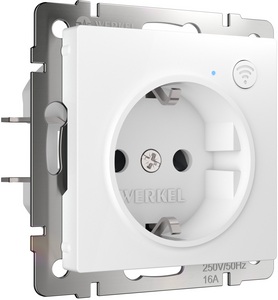 Изображение товара Умная розетка встраиваемая (белый) Wi-Fi Werkel W1171601 (a056417) (Умный дом)