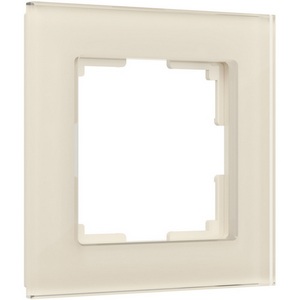 Изображение товара Рамка на 1 пост Favorit (молочный, стекло) Werkel W0011141 (a058813)