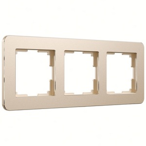 Изображение товара Рамка на 3 поста Platinum (шампань) Werkel W0032611 (a059217)