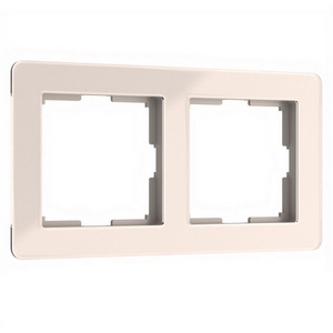 Изображение товара Рамка на 2 поста Acrylic (айвори) Werkel W0022743 (a060538)