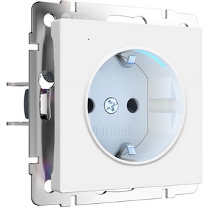 Изображение товара Розетка с подсветкой (белый матовый) Werkel W1171461 (a062405)