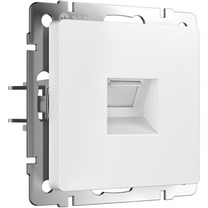 Изображение товара Розетка Ethernet RJ-45 (белый матовый) Werkel W1181061 (a062407)