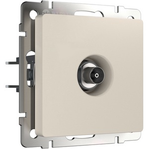 Изображение товара ТВ-розетка оконечная (айвори матовый) Werkel W1183062 (a062431)
