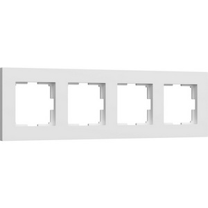 Изображение товара Рамка на 4 поста (белый софт) Werkel W0042961 (a062797)
