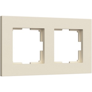 Изображение товара Рамка на 2 поста (айвори софт) Werkel W0022962 (a062806)
