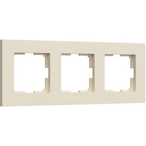 Изображение товара Рамка на 3 поста (айвори софт) Werkel W0032962 (a062808)