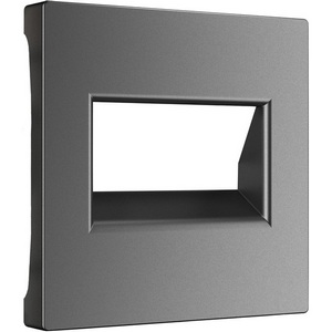 Изображение товара Накладка для двойной розетки Еthernet RJ-45 (графит матовый) Werkel W1191164 (a063114)