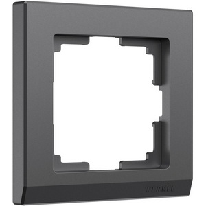 Изображение товара Рамка на 1 пост (графит матовый) Werkel W0011864 (a063115)
