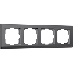 Изображение товара Рамка на 4 поста (графит матовый) Werkel W0041864 (a063118)