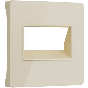 Изображение товара Накладка для двойной розетки Еthernet RJ-45 (айвори акрил) Werkel W1191143 (a064068)