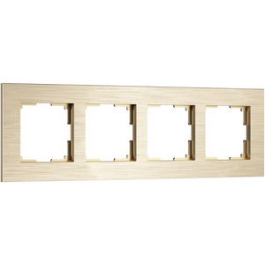 Изображение товара Рамка на 4 поста (шампань) Werkel W0043511 (a066336)