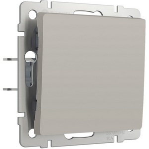 Изображение товара Выключатель одноклавишный проходной (дымчатый) Werkel W1212004