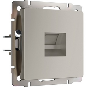 Изображение товара Розетка Ethernet RJ-45 (дымчатый) Werkel W1281004