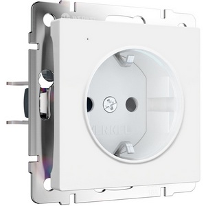 Изображение товара Розетка с подсветкой и датчиком освещенности (белый матовый) Werkel W1171461 (a069612)