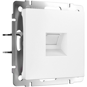 Изображение товара Розетка Ethernet RJ-45 (белый матовый) Werkel W5120001