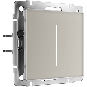 Изображение товара Умный сенсорный диммер с подсветкой (дымчатый) Wi-Fi Werkel W3443141