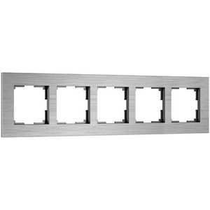 Изображение товара Рамка на 5 постов (алюминий) Werkel W0053506