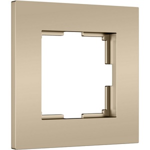 Изображение товара Рамка на 1 пост Slab (шампань софт) Werkel W0012911 (a071623)