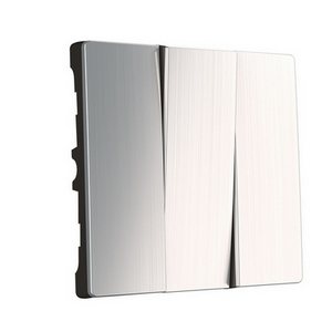 Изображение товара Набор клавиш для выключателя трехклавишного (глянцевый никель) Werkel W1139002 (a051078)