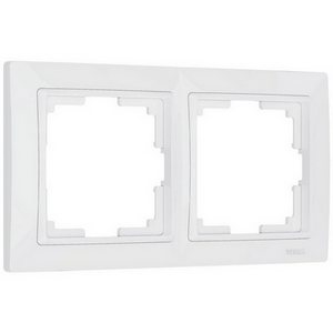 Изображение товара Рамка на 2 поста Snabb basic (белый) Werkel W0022001 (a051305)