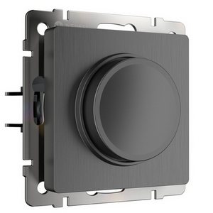 Изображение товара Диммер встраиваемый (графит рифленый) Werkel W1142004 (a051686)