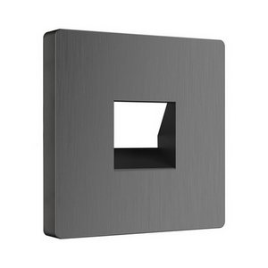 Изображение товара Накладка для телефонной розетки RJ-11 (графит рифленый) Werkel W1192004 (a050743)