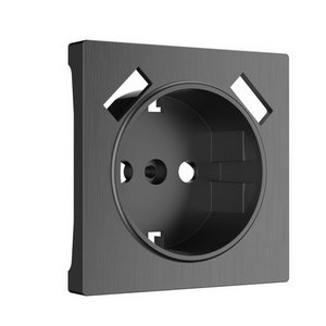 Изображение товара Накладка для розетки USB (графит рифленый) Werkel W1179504 (a050746)