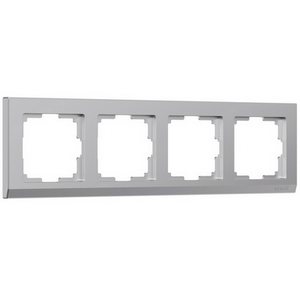 Изображение товара Рамка на 4 поста Stark (серебряный) Werkel W0041806 (a050912)