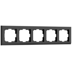Изображение товара Рамка на 5 постов Stark (черный) Werkel W0051808 (a050926)