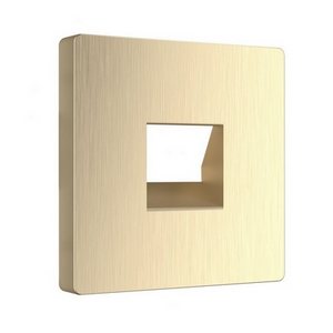 Изображение товара Накладка для телефонной розетки RJ-11 (шампань рифленый) Werkel W1192010 (a051430)